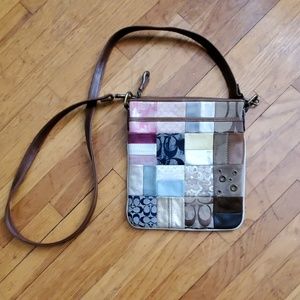 Coach cross body purse